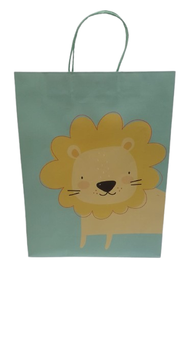 SACOLA PRESENTE ZOO BABY 42X32